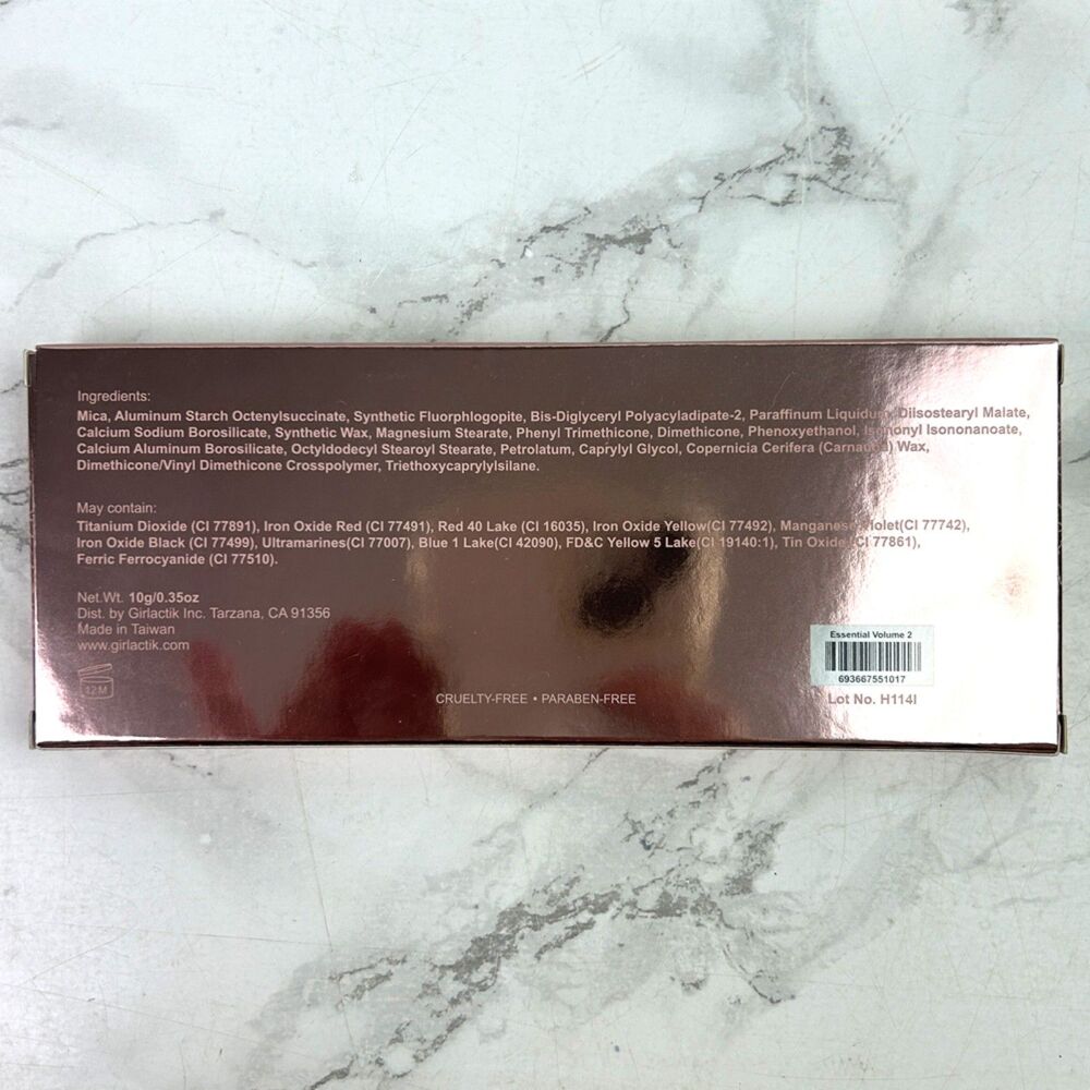 NIB Girlactik The Essential Eyeshadow Palette Vol. 2 - Picture 4 of 9